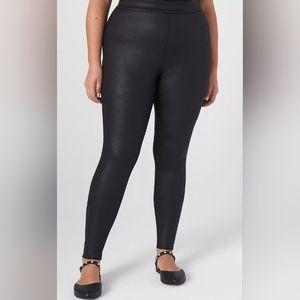 NWT Lane Bryant Ponte Legging Black High Rise 22/24